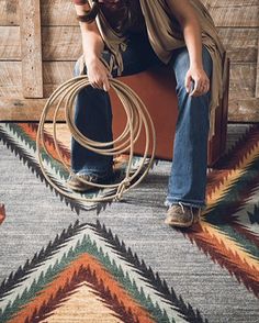 Cowboy Style Rug Western Area Rugs, Southwest Rug, Western Picture Frames, Southwest Area Rugs, Western Candle Holders, Western Sculpture, Southwest Colors, Western Rugs, Southwest Rugs