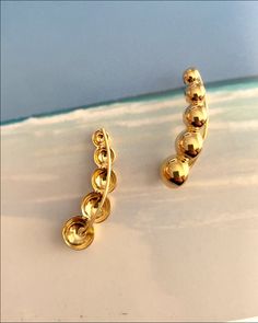 Sophisticated and exclusive, our Dotted-up earrings feature gold filled design that is currently trending. Elevate your style with these elegant earrings that will make a statement and add a luxurious touch to any outfit. Perfect for those who appreciate fashion and art. Gold Filled Earrings, Elegant Earrings, Gold Filled, Dots, Gold, Design, Art