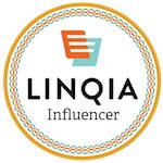 the logo for linqia influencer, an electronic device manufacturer