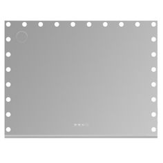 an aluminum sheet with holes in the middle and white dots around it, on a white background