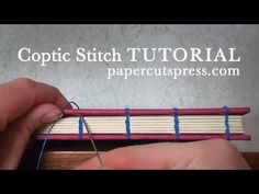 How To Stitch A Notebook, Coptic Stitch Tutorial, Coptic Book Binding Tutorial, Coptic Binding Tutorial, Coptic Stitch Binding Tutorial, Soft Cover Book Binding, Diy Bookbinding Tutorials, Coptic Stitch Binding, Stitch Book How To Make