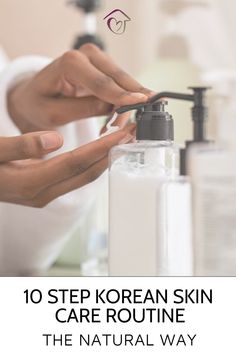 This 10-step Korean skincare routine features natural products containing ingredients without harmful chemicals, and also DIY recipe options for each step. https://athomespaday.com/korean-skin-care-routine/ Diy Vitamin C Serum, Face Cream Recipe, Korean Skin Care Routine, Radiate Confidence, Diy Skin Care Recipes, Diy Body Care, Korean Skin Care