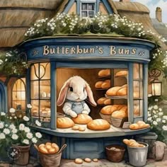 Cozy Critters, Rabbit Pictures, Cute Bunny Pictures, Animal Illustration Art, Nursery Room Design, Mouse House