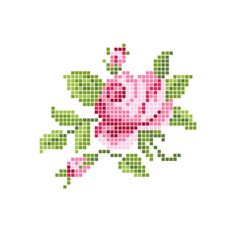 Cross Stitch Peony, Embroidery Theme, Cross Stitch Sampler Patterns, Bargello Patterns, Floral Cross Stitch Pattern, Cross Stitch For Kids, Cross Stitch Patterns Flowers, Mini Cross Stitch, Baby Embroidery