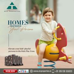 Get your dream home with ATZ Properties. Book Now!!!! 3 BHK, 2.5BHK, 2BHK Prices begin at just 55 lakhs. "BBMP APPROVED" For more information call us at 9513855933 #ATZ #Atzproperties #Atzproperty #flats #atzflats #developer #builders #property #propertydeveloper Kids Play Area Indoor, Area Games, Play Zone, Property Ad, Luxury Flats, Commercial Construction, Kids Zone