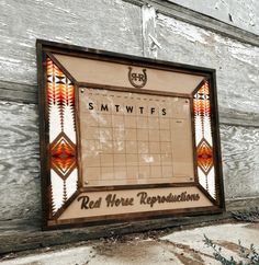 a sign on the side of a building that says red horse repurfaction