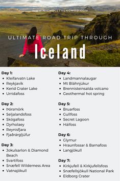 the ultimate road trip through iceland