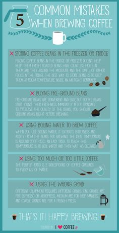 a poster with instructions on how to drink coffee