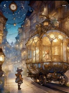 Steam Punk City, Fantasy Carriage, Carriage Illustration, Ville Steampunk, Steampunk Kunst, Steampunk Illustration, Steampunk City, Steampunk Aesthetic