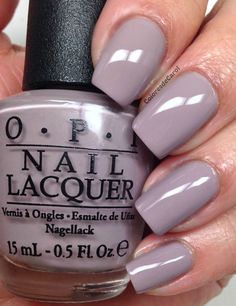 OPI -"Taupe-less Beach" nail polish/shellac from OPIs Brazil 2014 Collection. Beautiful light grayish taupe with light smokey grape undertones. A Seriously beautiful neutral. Love!! Beach Nail Polish, Smokey Lavender, Fall Polish, Do It Yourself Nails, Nail Fall, Taupe Nails, Nails Beach, Opi Colors