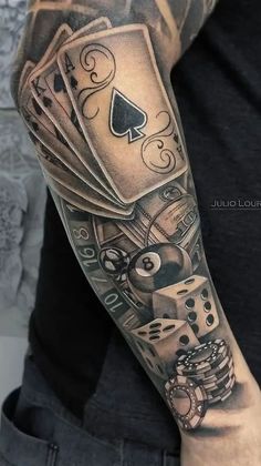 Tattoo On, Playing Cards, Tattoos