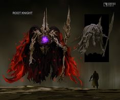 the concept art for root knight's upcoming video game