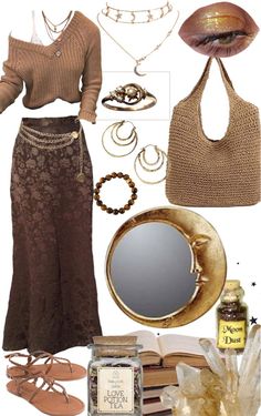 Earth Witch, Outfits For Moms, Boho Fits, Fest Outfits, Estilo Hippy, Mode Hippie, Summer Outfits For Moms, Earthy Outfits, Estilo Hippie