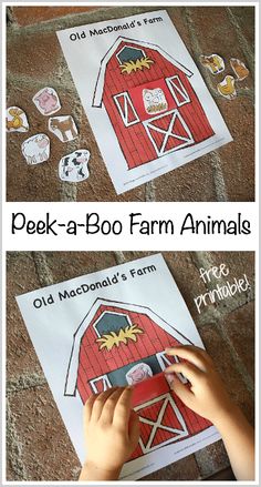 Animal Games For Toddlers, Farm Animals Games, Game For Toddlers, Farm Unit