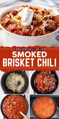 Are you looking for the best comfort food recipes? Try this quick and easy smoked brisket chili! It is a great way to use leftovers to make a delicious winter dish. Prep time is only 15 minutes. You will love it! Meaty Chili Recipe, Smoked Brisket Chili Recipe, Smoked Chili Recipe, Best Smoked Brisket, Brisket Chili Recipe, Smoked Brisket Chili, Meaty Chili, Best Comfort Food Recipes, Making Chili