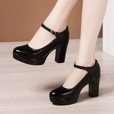 Shipping: Worldwide Express Shipping AvailableDelivery time: 7-15Days Fast ShippingReturns: Fast refund, 100% Money Back Guarantee. Prom Shoes Women, Heels For Wide Feet For Women, Black Shoes With Heels, Black Shoes Formal, Black Short Heels, Black Prom Shoes, Short Heel Shoes, Prom Shoes Black, Shoes For Prom