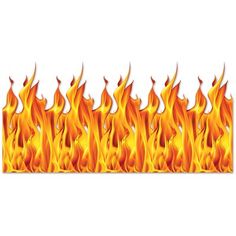 fire flames on a white background with no one in the photo to describe what it is