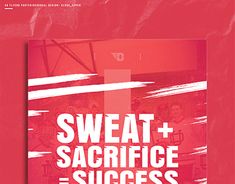 the cover of sweat and sacrifice success