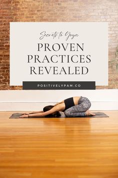 a woman in child's pose on her yoga mat Breathing Exercises