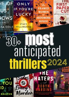 the cover of 30 most anticipated titles for movies and tv shows, including