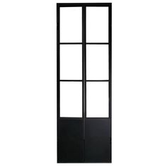 Air 5 Pantry - Double Flat w/Kickplate Modern Pantry Door, Accordion Door, Steel French Doors, Double Doors Interior, Steel Doors And Windows, Steel Door Design, Steel Windows, Patio Inspiration, Pantry Door