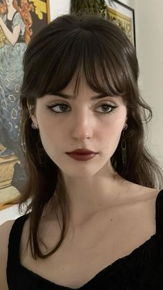 Portret Feminin, Smink Inspiration, Lily Rose Depp, French Girl, Kate Moss, Pretty Makeup, Cute Makeup, Dark Hair