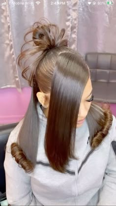 Clean Girl Look, Hair Tricks, Sleek Ponytail Hairstyles, Birthday Hairstyles, Goddess Braids Hairstyles, Quick Natural Hair Styles, Quick Weave Hairstyles, Quick Braided Hairstyles, Minimal Makeup