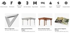 an image of different types of furniture on the web page, including tables and stools