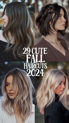 Medium Style Haircuts For Women, Long Haircut Fall 2024, Haircut 2024 Fall, Hair Colour Fall 2024, Autumn Haircuts 2024, Hair Colour Trends Autumn 2024, Oval Face Medium Haircut, Fall Hair Trends 2024 Cuts, Haircut Trend 2024 Women