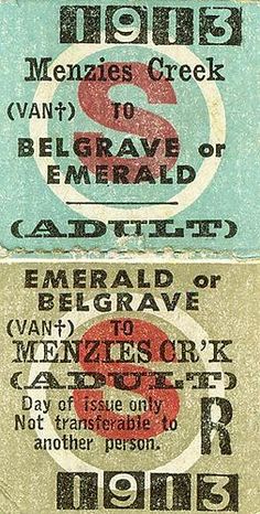 an old ticket for the three men's creek to be graveyarded or buried