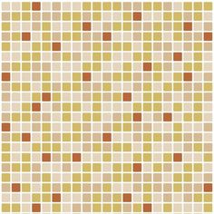 an orange and yellow mosaic tile pattern