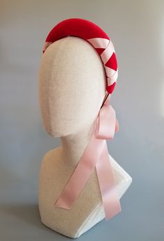 Scarlett cotton velvet hand blocked headband with ballet slipper pink silk ribbon wrap detail Double face, ballet pink, silk satin ribbon ties Light and easy to wear, with a comb and elastic attachment for comfortable security Lifted Millinery headwear is constructed with time honored techniques and fine craftsmanship. All headwear is meticulously blocked and sewn by hand without the use of adhesives to attach trims. This ensures a long lasting headpiece, with the ability to be retrimmed through Pink Silk Ribbon, Hair Craft, Chic Haircut, Ribbon Wrap, Ballet Pink, Hat Box, Ballet Slippers, Ribbon Tie, Cotton Velvet