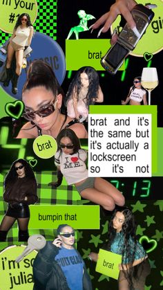 a collage of photos with people and text on them that says bra and it's the same but it's actually a lookscreen so it's not