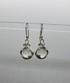 Crystal ball: 10mm Earrings: 30mm length and 11mm width  🌟 All our Silver Jewelry are handmade or handcrafted and guaranteed 925 silver.  ⭐️Free silver polishing cloth  ⭐️ It's completely natural for sterling silver to oxidize over time when it's exposed to air. Please, keep them in airtight plastic bag and use sterling silver polishing cloth to make them shine like new again. ⭐️ Each piece is packed in its own drawstring pouch and ordered is mailed out in bubble mailers to avoid any damages that can happen during transportation. Crystal Ball Earrings, Ball Jewelry, Indie Jewelry, Silver Jewelry Earrings, Ball Earrings, Silver Crystal, Drawstring Pouch, Gothic Jewelry, Ear Jewelry