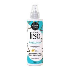 Spray Defrizante Meu Liso Hialurônico Salon Line 240ml-Spray Defrizante Meu Liso Hialurônico Salon Line 240ml O que você precisa saber? - O Spray Defrizante Protetor Térmico Meu Liso Hialurônico ajuda a proteger os cabelos contra os danos das ferrament... Scalp Conditions, Hair Products, Spray, Conditioner