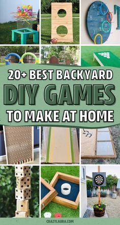 20 best backyard diy games to make at home that are easy and fun for all ages