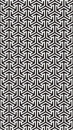 an abstract black and white pattern