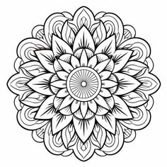 Enjoy Mandala Coloring Pages - Creative Leisure Time