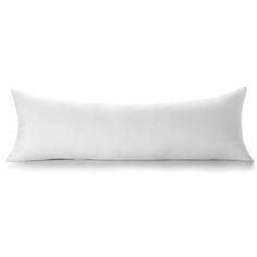 a white pillow on a white background with no image in the bottom right hand corner