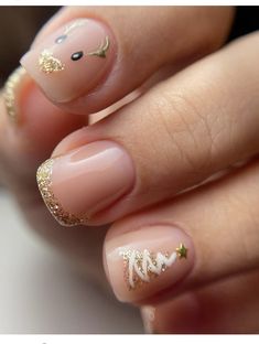 Fall Nail Color Ideas, Fall Nail Color, Thanksgiving Nail Designs, Nail Color Ideas, Christmas Nails Easy, Simple Gel Nails, Thanksgiving Nails