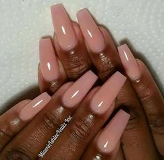 As I was browsing through nail designs, I realized that there was a shortage in black girl nail designs. There are pastel nails, and more. Girls Nail Designs, Milky Nails, Manicure Gel, Nails Black, Pink Nail, Neutral Nails, Girls Nails