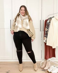 Plus Size Millenial Fashion, Cold Outfits Plus Size, New York Winter Outfit Plus Size, Oversized Sweater Outfit Plus Size, Cute Casual Outfits For Winter Plus Size, Winter Outfits Cold Plus Size, Plus Size Paris Outfits, Cute Winter Outfits Plus Size, Casual Winter Outfits Plus Size