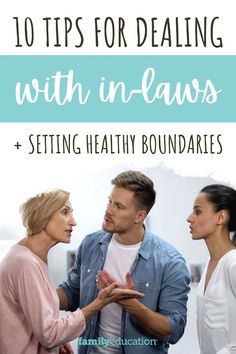 Don't get along with your mother-in-law or sister-in-law? Here's how to handle toxic in-laws and set boundries with your spouse's family, so you don't go crazy. #howtodealwithinlaws Mindfulness Journal Prompts, Communication In Relationships, Toddler Discipline, Happy Married Life, Setting Healthy Boundaries, Tips For Teens