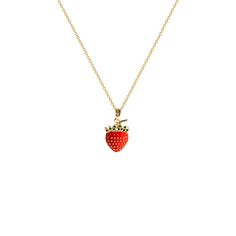 PRICES MAY VARY. Sparkling Rhinestone Strawberry Necklace——This strawberry pendant statement necklace is novel and lovely, with two kinds of long chain necklace in gold and silver, strawberry also has two different shapes, which is inlaid with sparkling cubic zirconia, you can choose according to your own preferences which is most suitable for your daily wear necklace. Product Information——This cute and sweet strawberry necklace design is very stylish, with adjustable chain circumference of abou Strawberry Necklace Aesthetic, Strawberry Necklace, Fruit Necklace, Friend Bff, Sweet Jewelry, Wear Necklaces, Red Strawberry, Long Chain Necklace, Necklace Designs