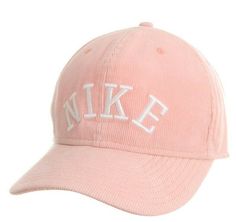 Genuine NIKE Retro Cord Cap PINK & White  BV3389-697 ADULT  UNISEX  ADJUSTABLE WITH SNAPBACK CLOSURE Nike Retro, Pink Hat, White Hat, Retro Logo, Outfits With Hats, Slipper Shoes, Pink Tops, Very Rare, Pink White