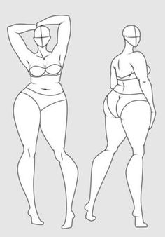 Plus Size 10 Heads Fashion Figure Templates. Exaggerated Croquis for Fashion Design and Illustration. Vector Illustration 7096476 Vector Art at Vecteezy