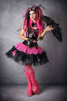 Cybergoth Outfits, Cybergoth Aesthetic, Cybergoth Fashion, Cybergoth Style, Bubble Goth, Goth Outfit Ideas, Goth Chic, Goth Subculture