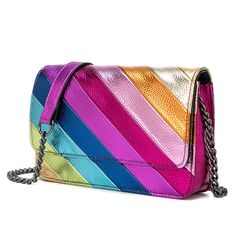 PRICES MAY VARY. Great Material. Rejolly shoulder purse is made of sleek PU leather, environmental and durable. Unique design highlight feminine fashion and elegance, this cute bag will make you full of charm certainly. Adorable Design. The crossbody bags are designed with rainbow color blocking stripes shiny PU leather material, comes with a chain strap and flap magnet closure. Perfect to match your varied outfits at different occasions. Capacity. 8.3*2*5.1 in (21*5*13 cm) W*D*H. The main pocke Cheap Multicolor Mobile Phone Shoulder Bag, Cheap Casual Multicolor Bags, Cheap Trendy Bags With Contrast Color, Cheap Color Block Shoulder Bag For Daily Use, Casual Multicolor Cheap Bags, Cheap Trendy Multicolor Phone Bag, Cheap Multicolor Crossbody Phone Bag, Cheap Multicolor Bags With Main Compartment, Cheap Trendy Multicolor Satchel