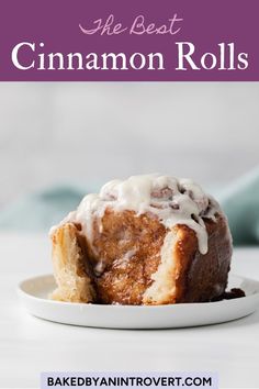 This is the best homemade cinnamon rolls recipe ever with delicious cinnamon roll icing! The light and fluffy texture, brown butter flavor, and silky cream cheese icing cannot be beaten. Butter Cinnamon Rolls, Best Homemade Cinnamon Rolls, Homemade Cinnamon Roll, Cinnamon Roll Icing, Fluffy Cinnamon Rolls, Cinnamon Roll Bake