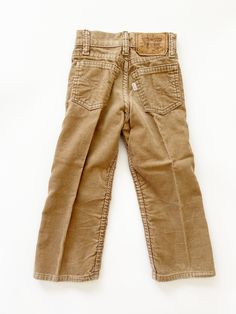 Vintage kids Levi's corduroy. Tagged size 4. Measures length: 22", waist: 9.5" Good vintage condition. One minor untreated spot on leg, shown in photo. Levis Corduroy, Spots On Legs, Napa Ca, Vintage Kids, Kids Pants, Corduroy Pants, Vintage Children, Spot On, Favorite Outfit